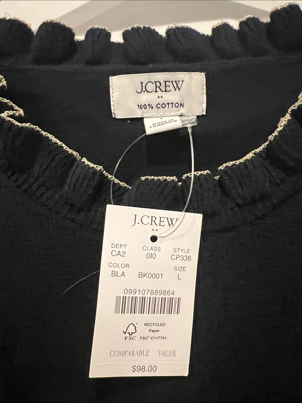 J. Crew classic crew